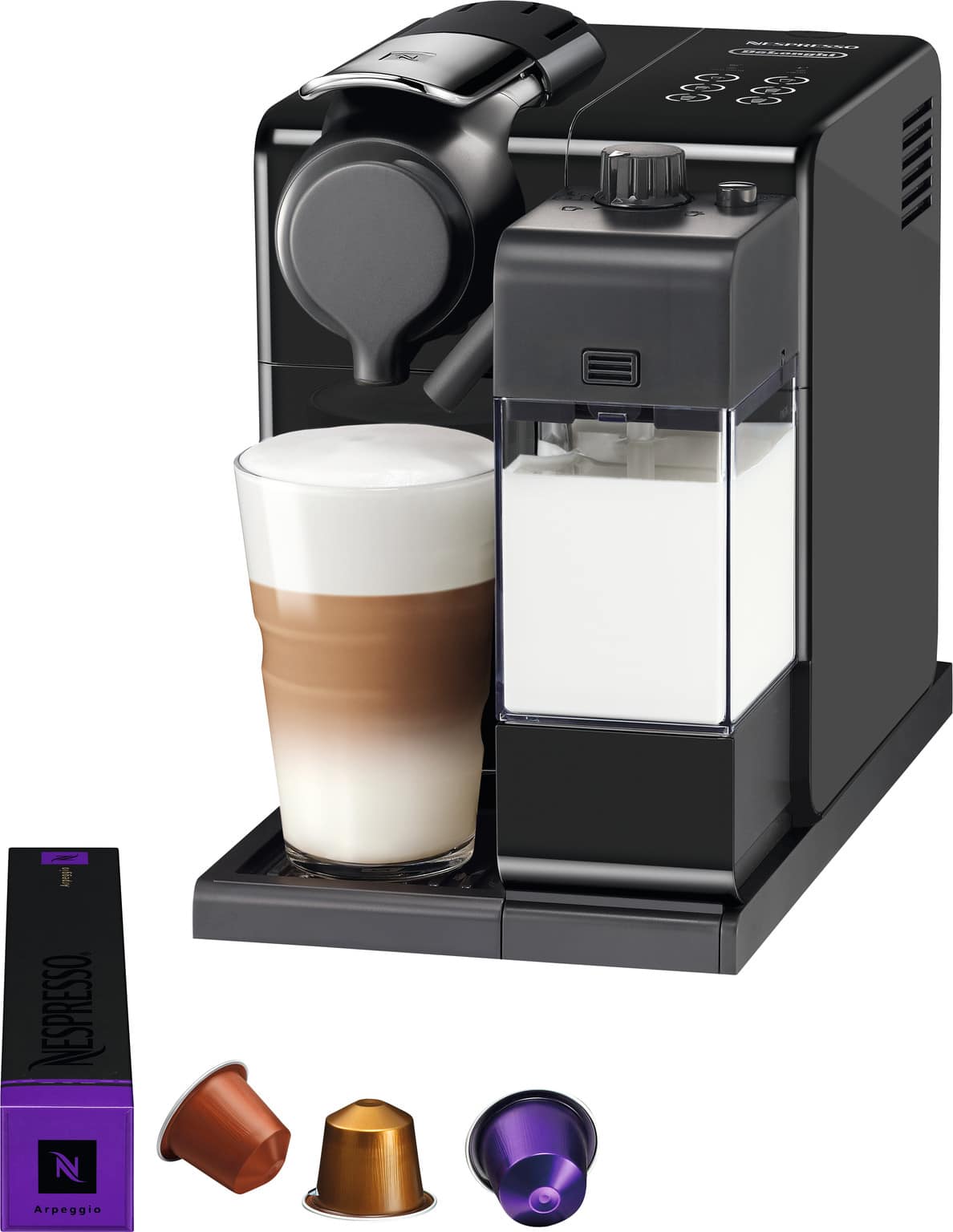Nespresso lattissima koffiecupmachine met melkopschuimer